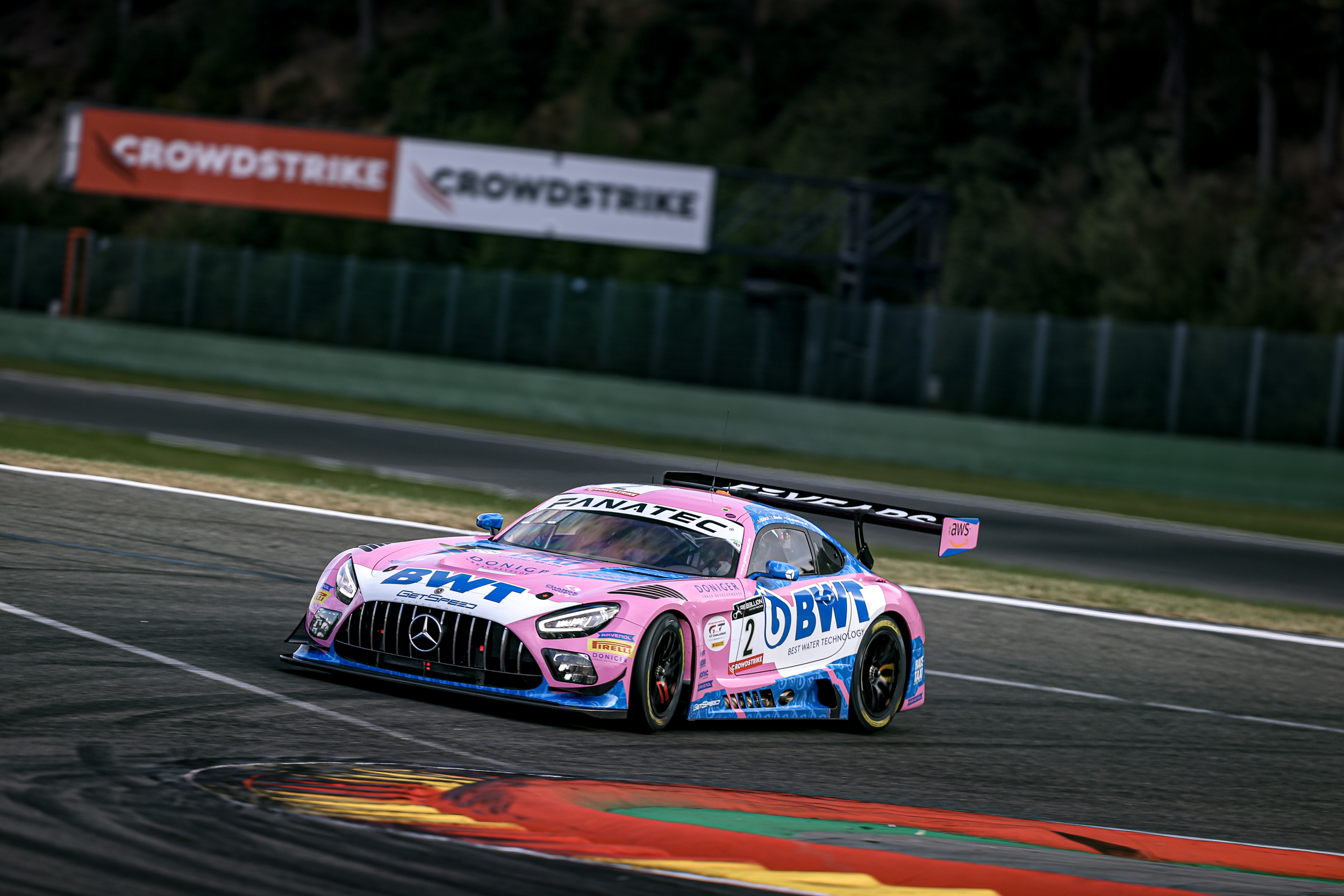 3-Hour Update: AMG Team GetSpeed Leads The Way After Hectic Hour At Spa ...